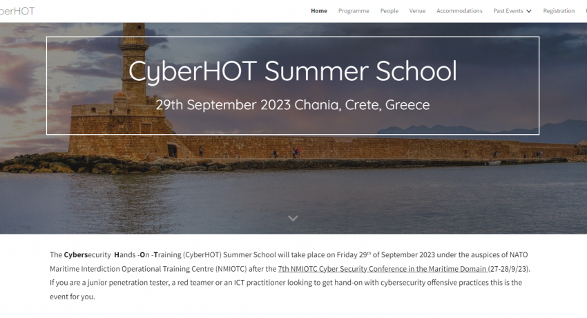 SENTINEL Participating in the CyberHOT Summer School 2023